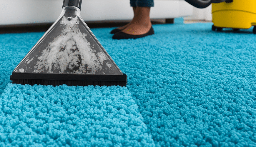 Professional carpet cleaning services in Perth using advanced equipment to deep clean and refresh carpets for a spotless, hygienic home environment.